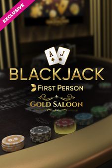 Gold Saloon First Person Blackjack